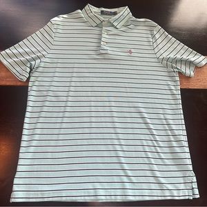 Polo by Ralph Lauren Men's Classic-Fit Striped Soft Cotton Polo Shirt L